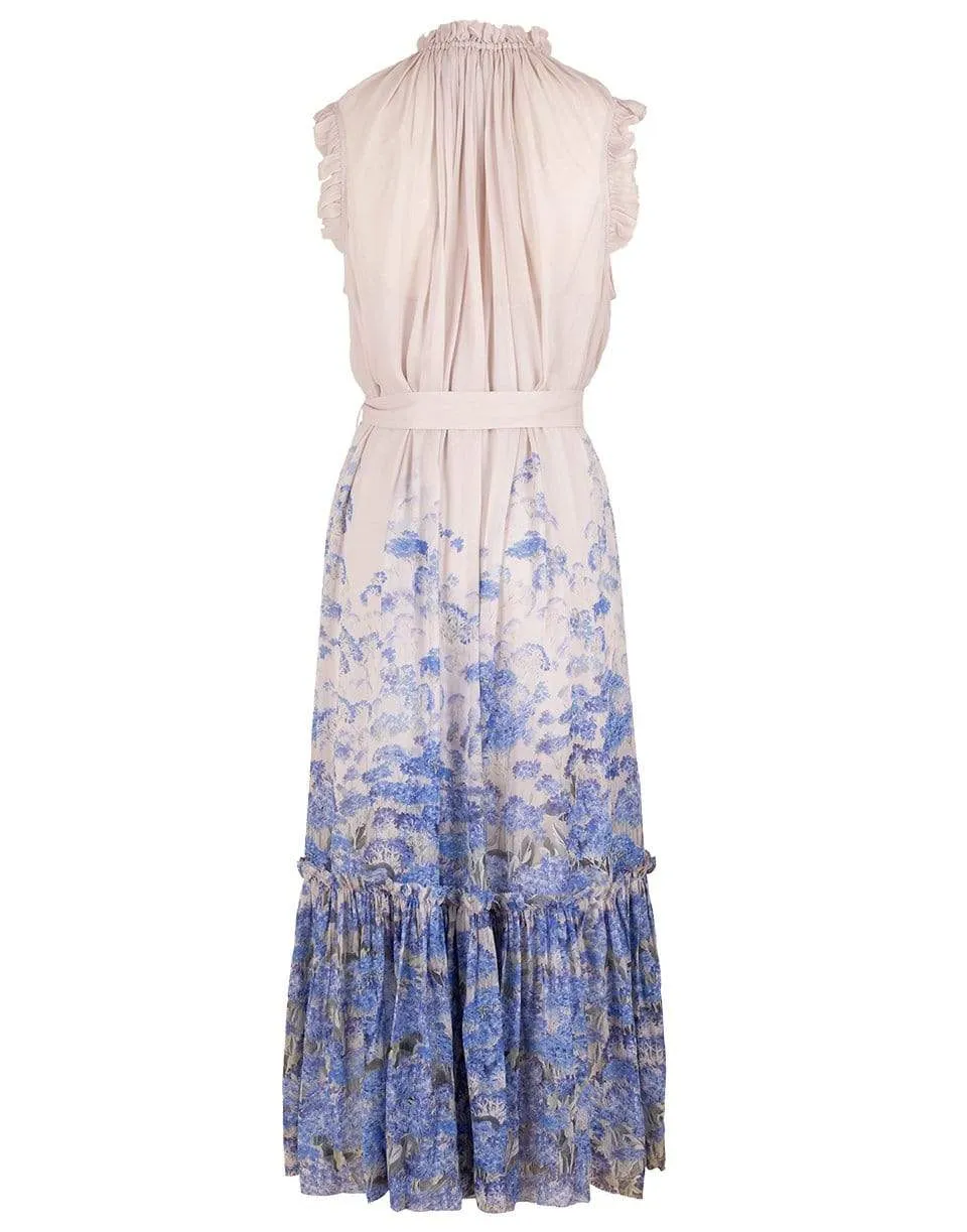 Wild Botanica Luminous Frill Dress