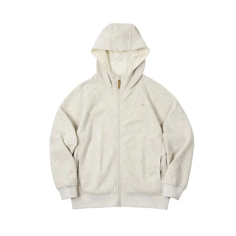 Women's Autumn Winter American Casual Fleece Hoodie With Added Plush Thick Insulation Jacket Top