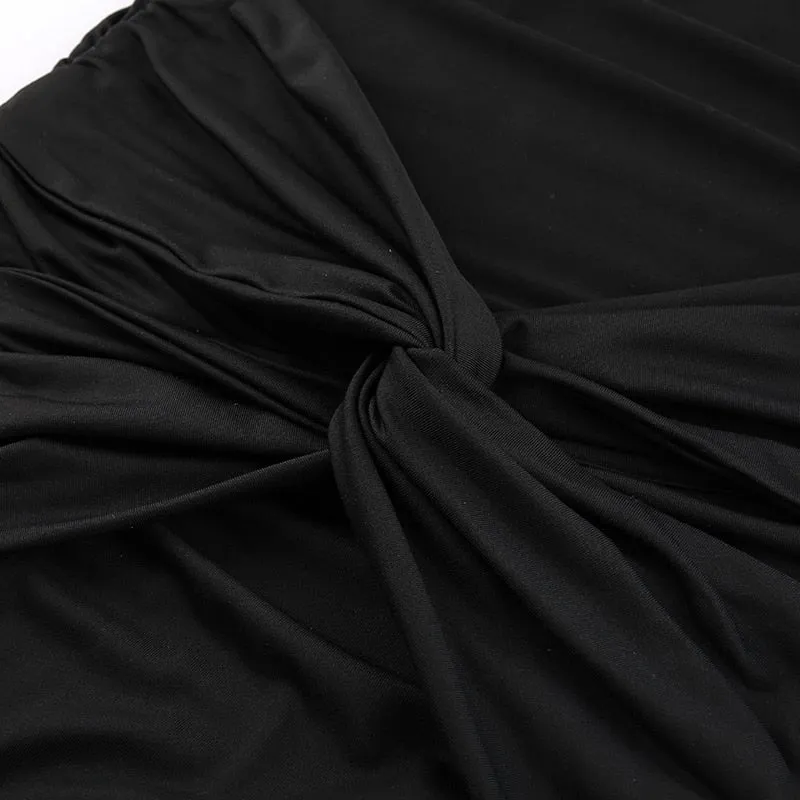 Women's Summer Backless Long Party Dress with Spaghetti Straps