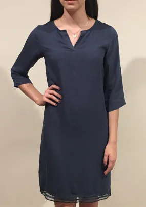 YW17139TB V Neck Tunic Dress (Pack)